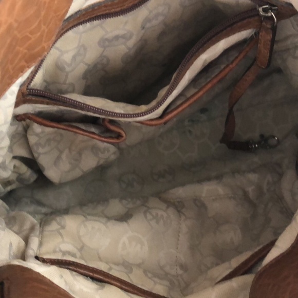 Brown Leather Michael Kors Bag - Picture 3 of 5